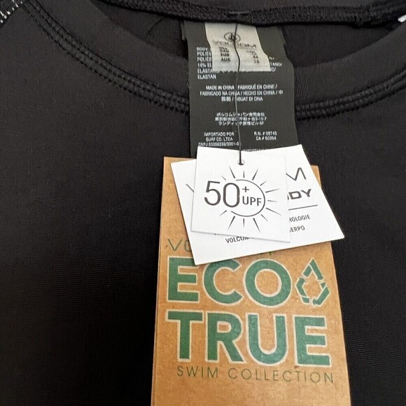 NWT Volcom Stay Or Leaf Long Sleeve UPF 50 Plus Size Rashguard - Picture 7 of 9